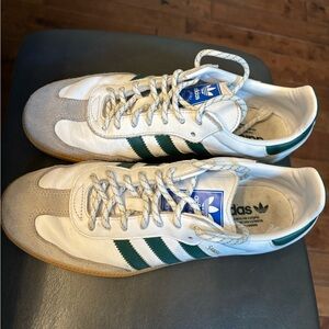 Adidas Samba OG White/Green - US W9 M10